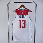 Maillot de Basket #13 Poole Washington Wizards home Blanc